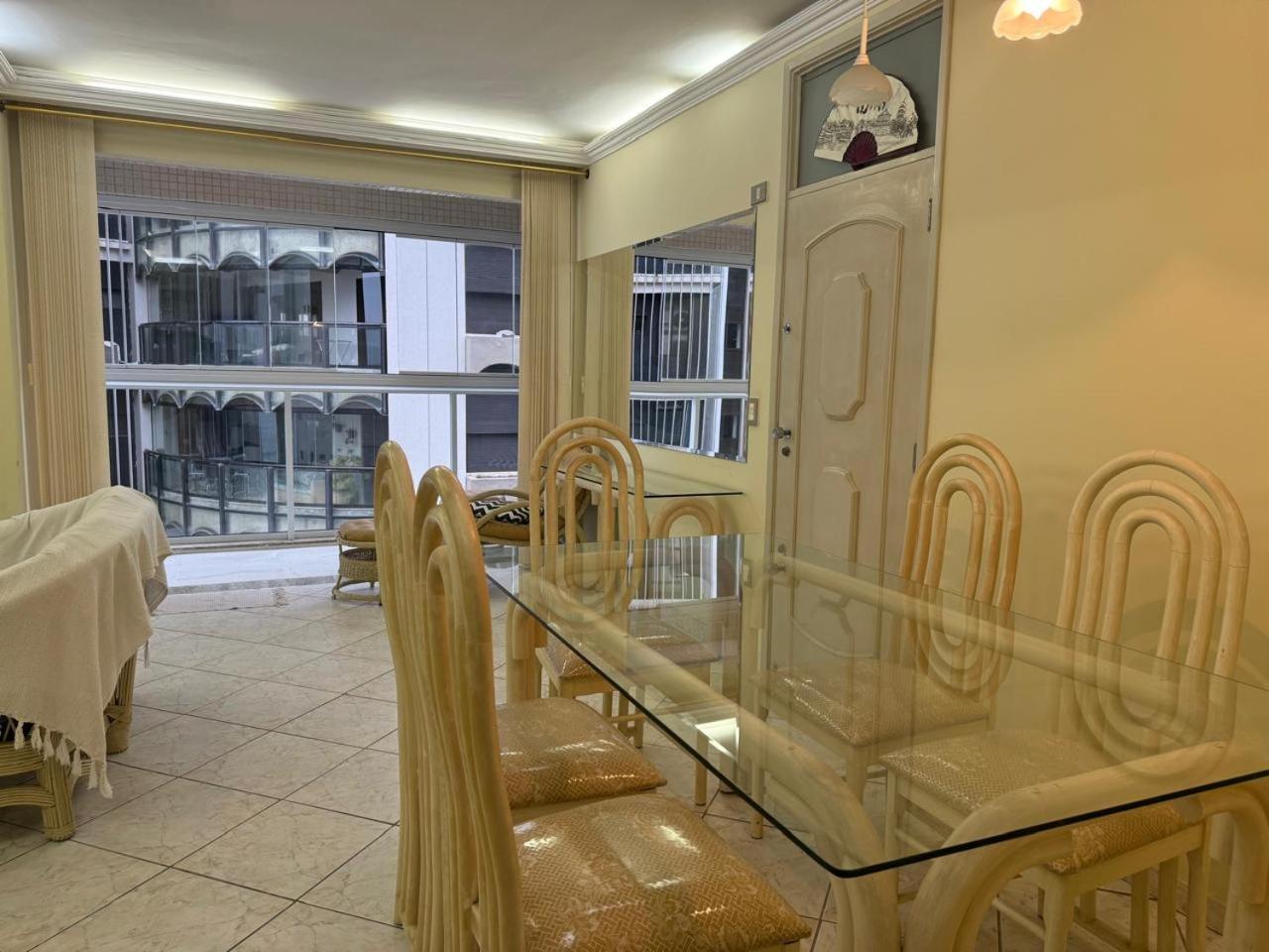 Apartamento Com Vista Mar Гуаружа Экстерьер фото
