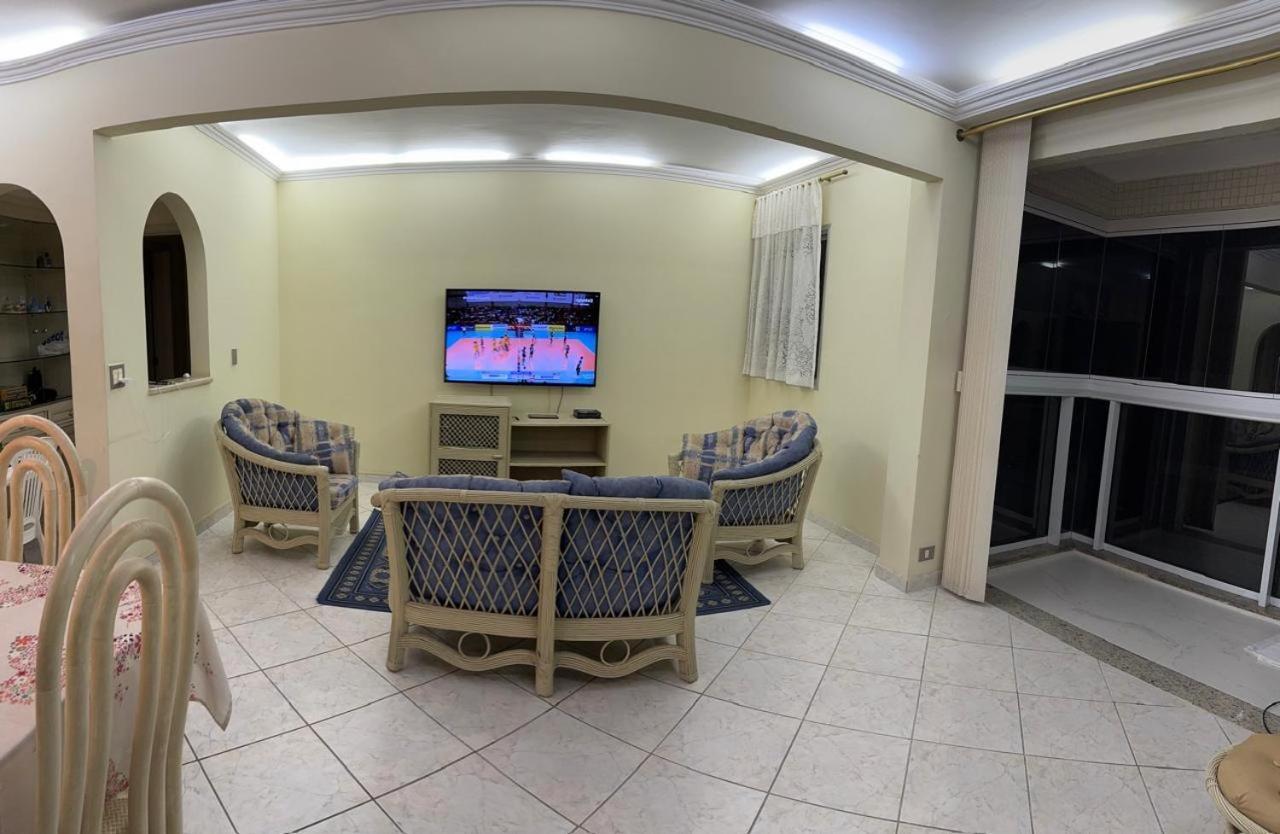 Apartamento Com Vista Mar Гуаружа Экстерьер фото