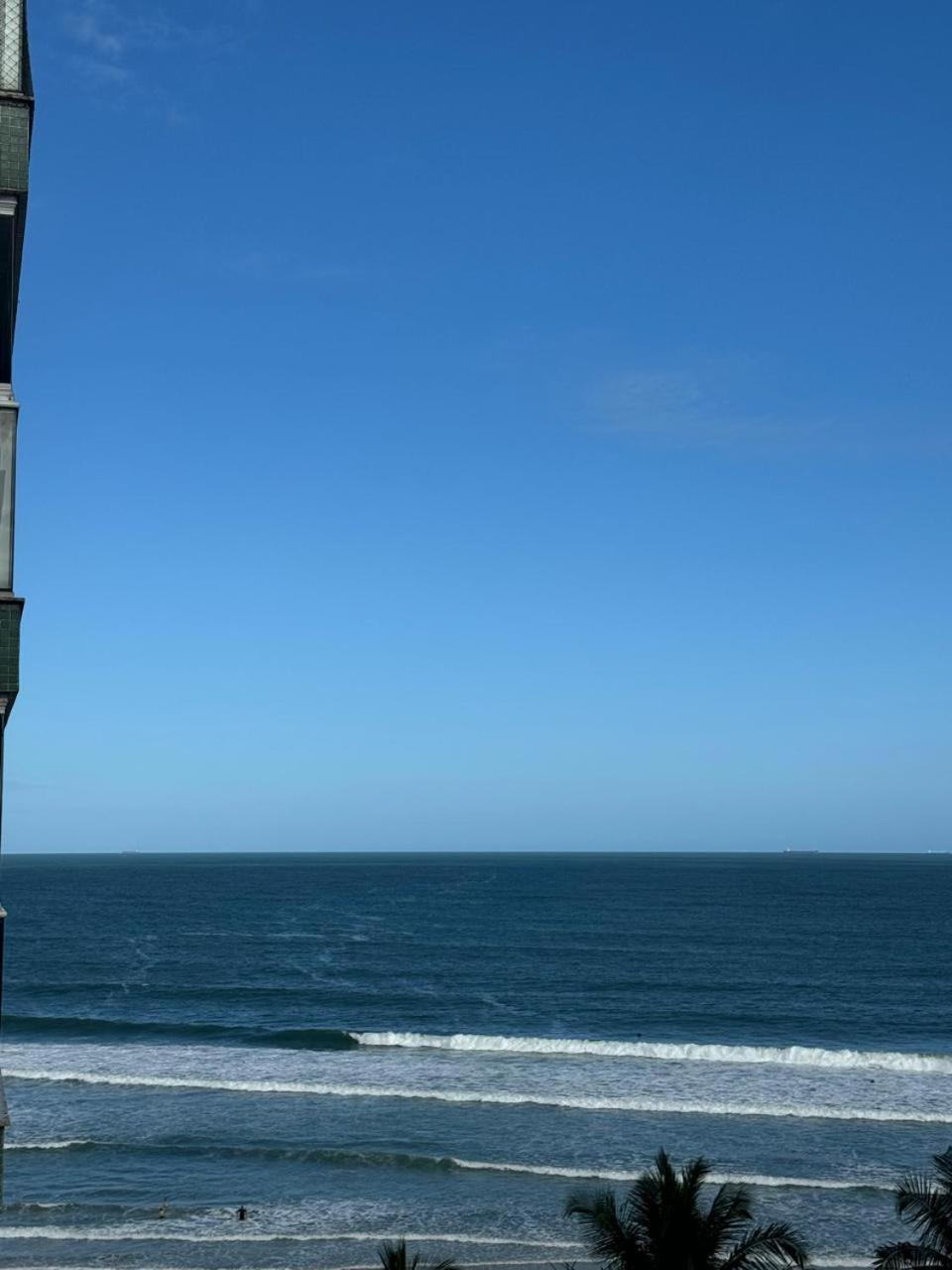 Apartamento Com Vista Mar Гуаружа Экстерьер фото
